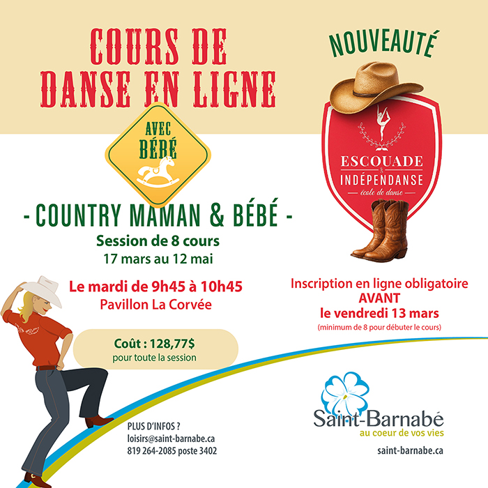 Pub_DanseCountryBebe_Mars2026 Pub_DanseCountryBebe_Mars2026